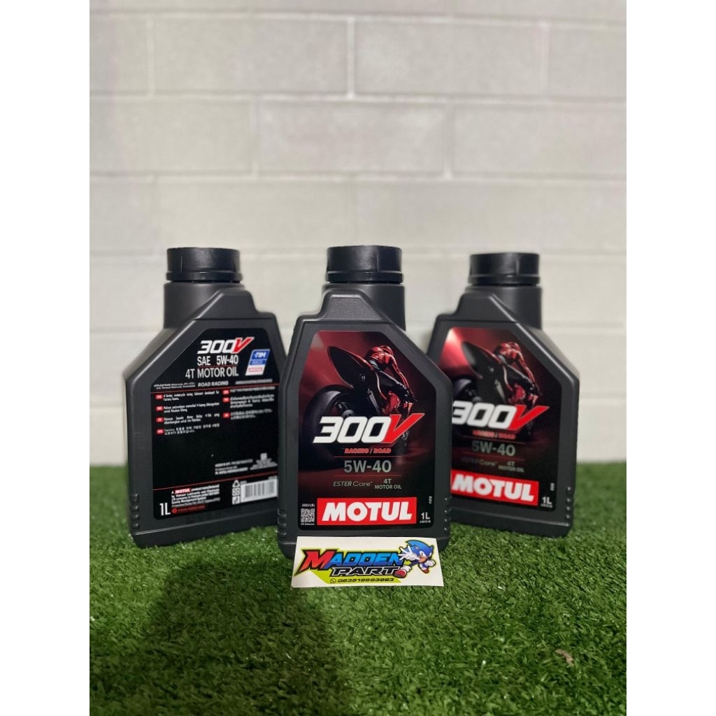 Motul 300V Oli Mesin Motor 1 Liter 100% Synthetic Estercore Teknologi Canggih