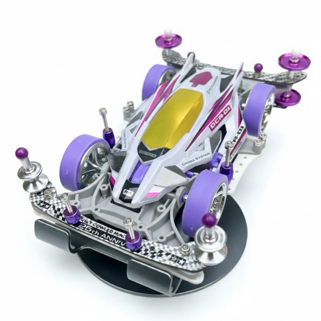 Rep tamiya Rakitan Side damper B-max DCR-01 Purple special MA Chassis 3006J4-RKT