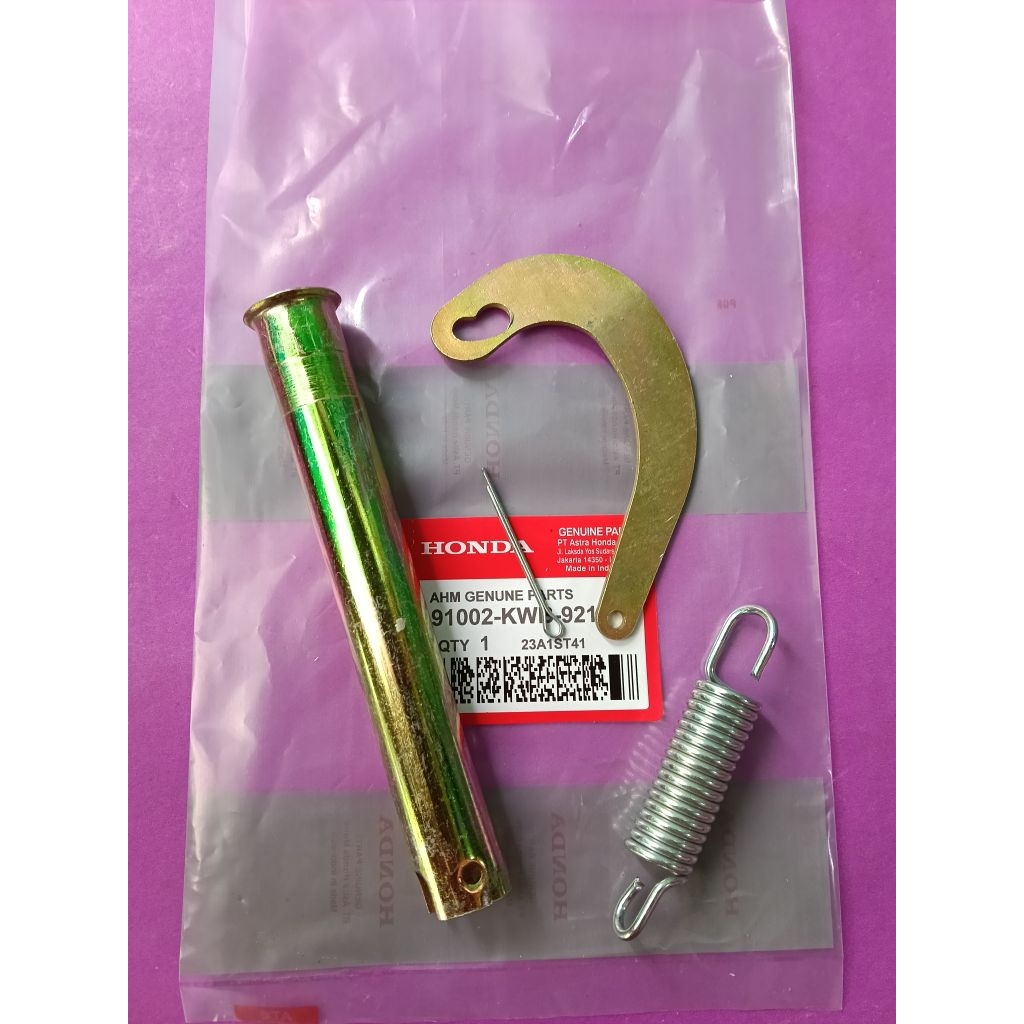 PAKET KOMPLIT AS STANDAR TENGAH + TAPAK KUDA + PER STANDAR HONDA REVO BLADE