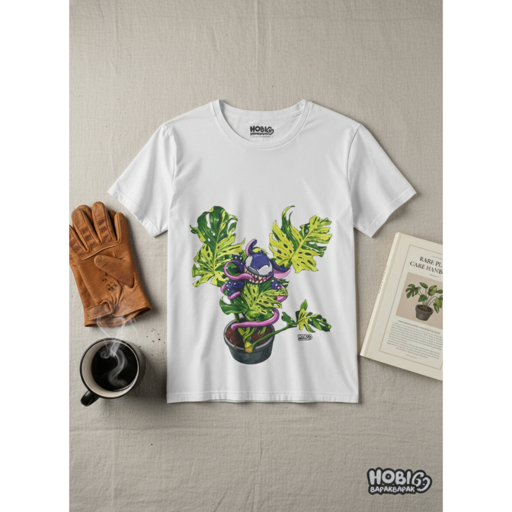 T-Shirt Kaos Plants/Tanaman AROID - STICHT