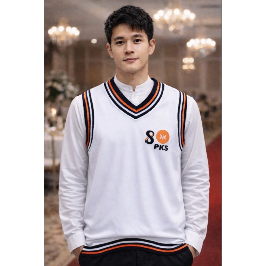 Rompi Vest PKS Logo Baru Pria