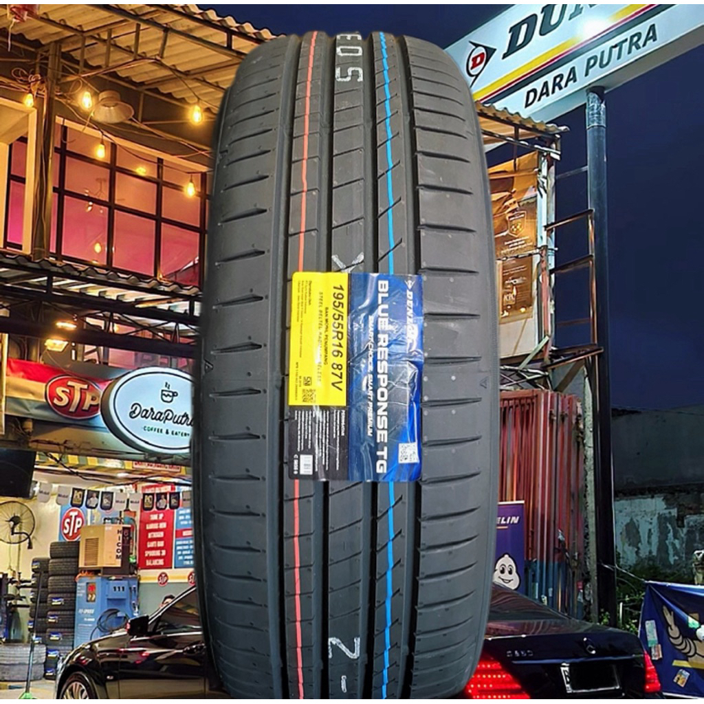 ban mobil 195 55 16 dunlop blue response tg Ban 195/55 R16 Dunlop Blue Response TG ( baleno, sienta 