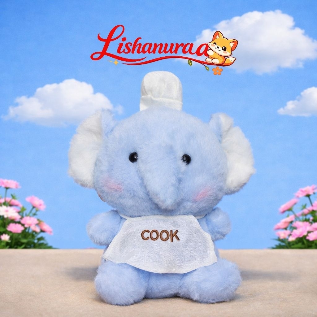 Boneka gajah Oh some/Funi Fun/KKV