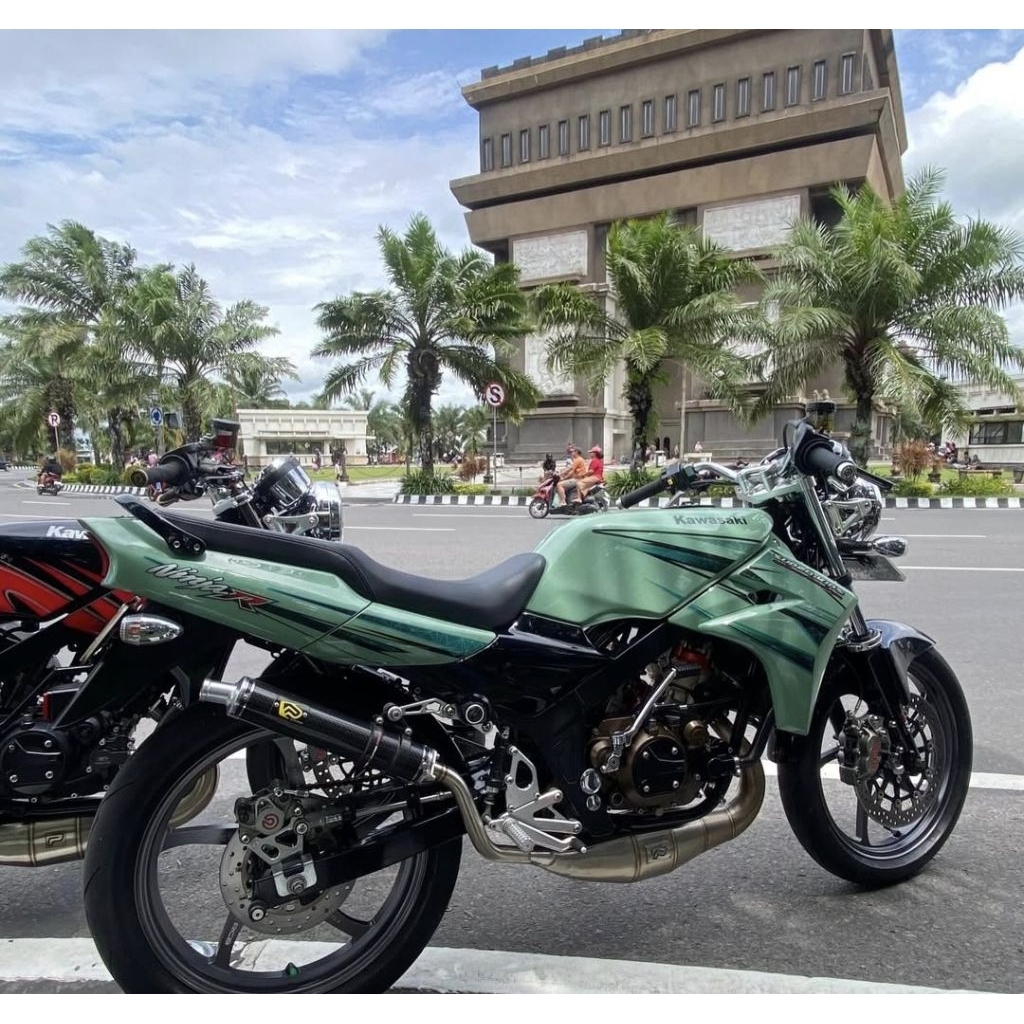 Knalpot Pekajaman Muffler Jogja Ninja R SS RR Super Cobra Stainles Titanium