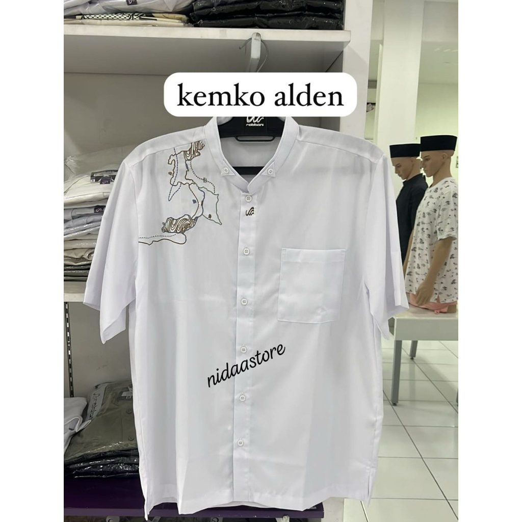 Rabbani - baju koko pria KEMKO ALDEN PDK PUTIH