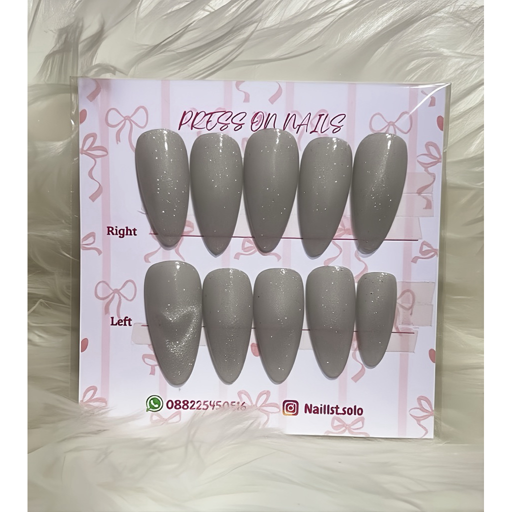 CAT EYE Nail art kuku palsu + lem| Kuku palsu nail art| Kuku palsu + lem| Kuku palsu nail art + lem|