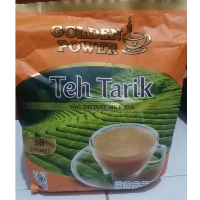 GOLDEN POWER TEH TARIK 3IN1 MILK TEA(30sch)