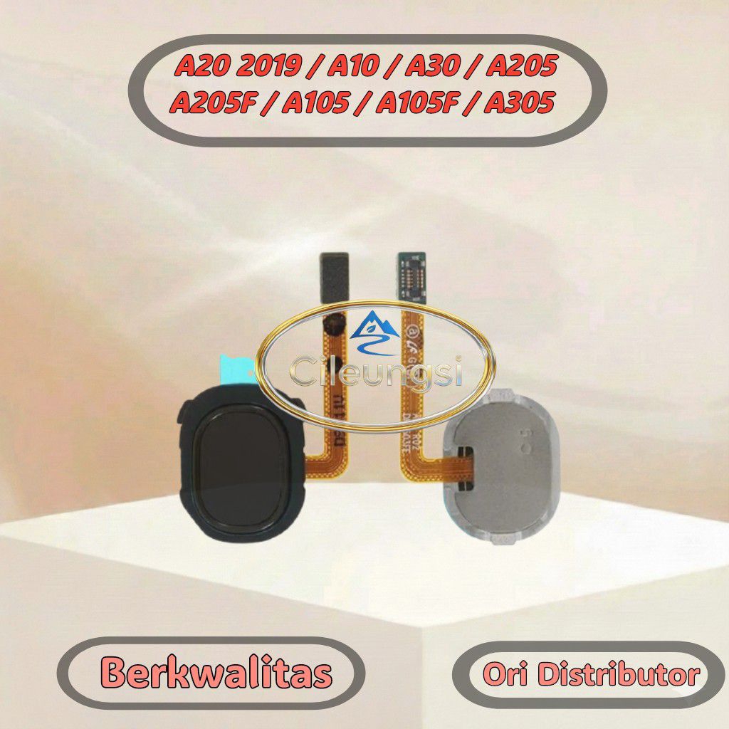 Flexible Fingerprint S4msung G4l4xy A20 2019 / A10 / A30 / A205 / A205F / A105 / A105F / A305 - Sens