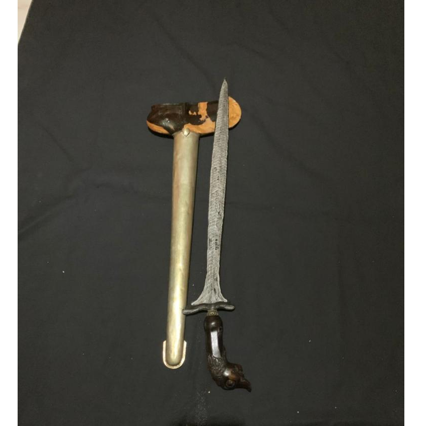 Keris Yuyu Rumpung Pamor Sekar Wajik Era Pakubuwana II