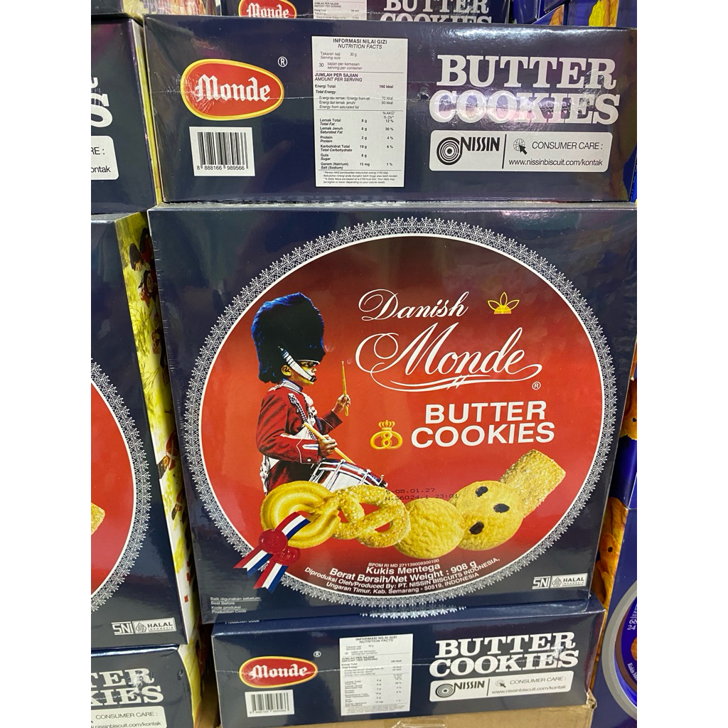 Monde Butter Cookies 908gr