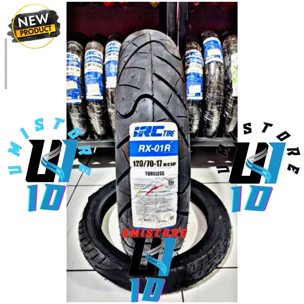 BAN 17 TUBELES UKURAN 100/80 & 120/70 & 130/70 MOTOR VIXION CBR BYSON NINJA MEGAPRO RING 17