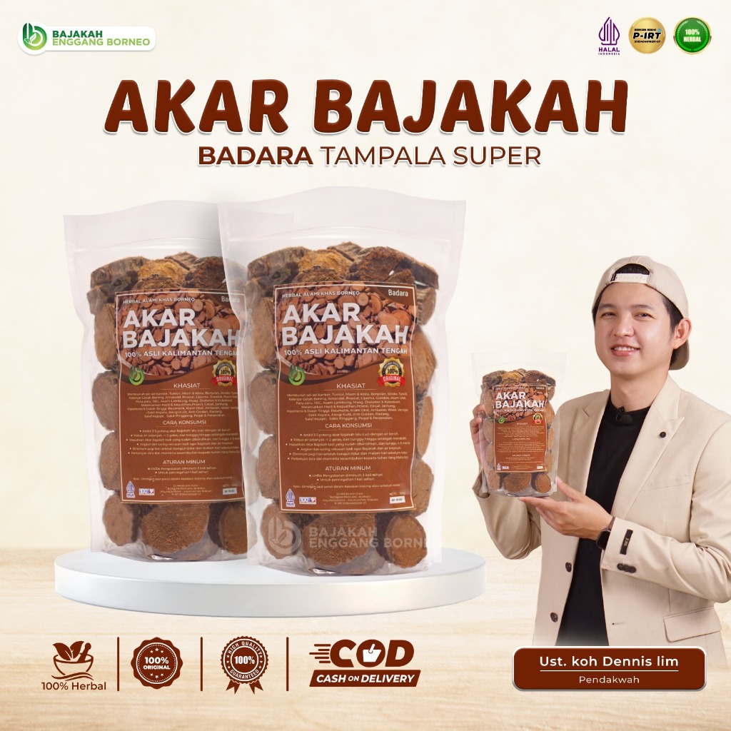 Kayu Bajakah Asli Kalimantan Tampala Merah Super Kalalawit - Teh Bajakah Herbal Alami