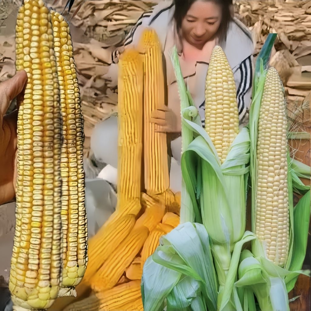 50 Biji Benih Jagung Raksasa Jepang Import Benih Jagung Unggul