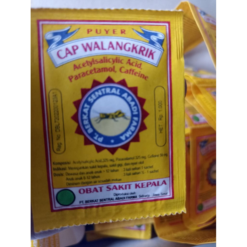 puyer puder cap walangkerik/jangkrik