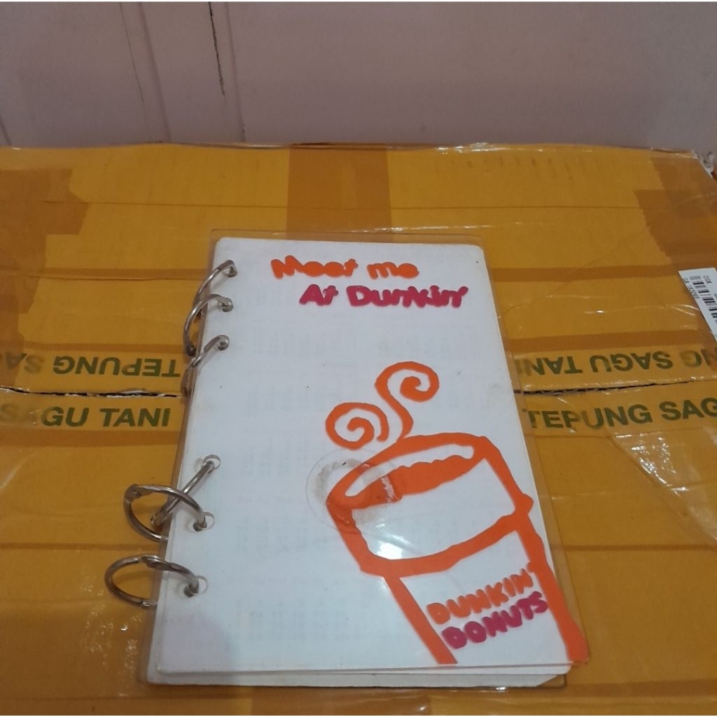 Notebook cantik Dunkin Donuts