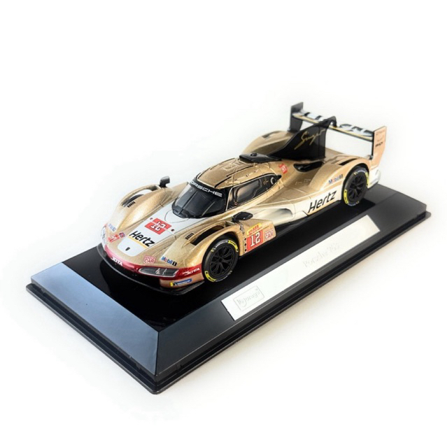 bburago 1:43 Porsche 963 Hertz #12