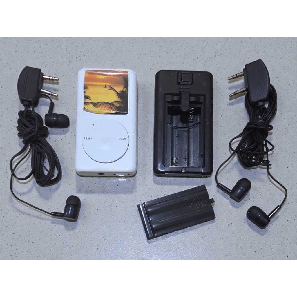 CUCI GUDANG RADIO MINI RADIO PORTABLE JADUL RADIO WALKMAN AM/FM AUTO SCAN RADIO AM/FM RECEIVER JADUL