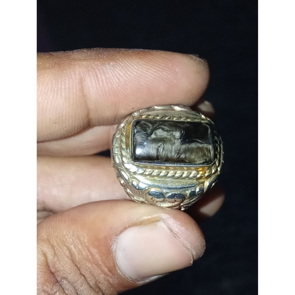 Batu akik Bulu Macan asli Lumajang