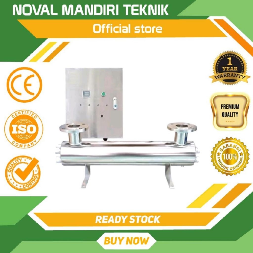 LAMPU UV 250GPM 50M3/H SS 6 lampu / ULTRAVIOLET UV 250 GPM