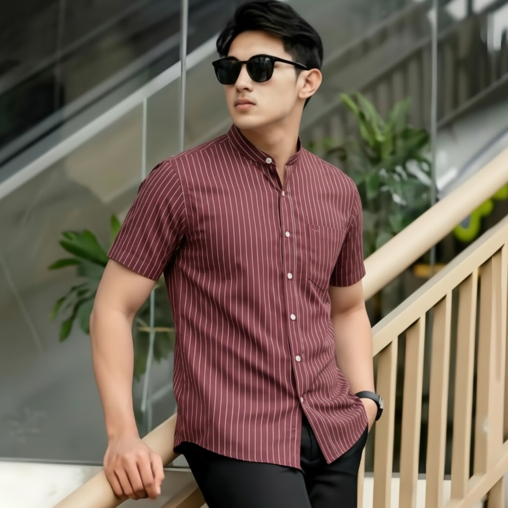 fasterbro Kemko salur pria koko salur pria koko garis garis pria 2026