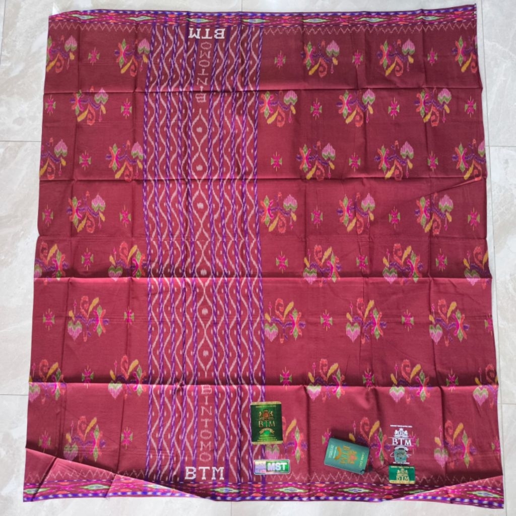 COD / SARUNG BTM 210 TYPE MST FULL SUTRA (BINTOMO) ori by BTM (SY)