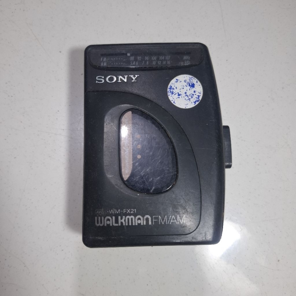 Walkman Sony Casette Vintage Second Minus Mati