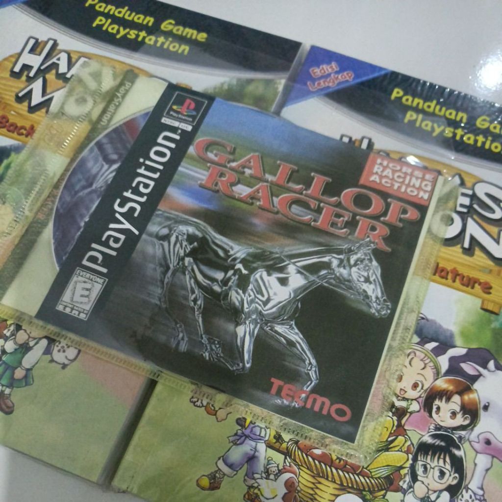 Kaset PS1 GALLOP RACER Copy Pabrik Copab