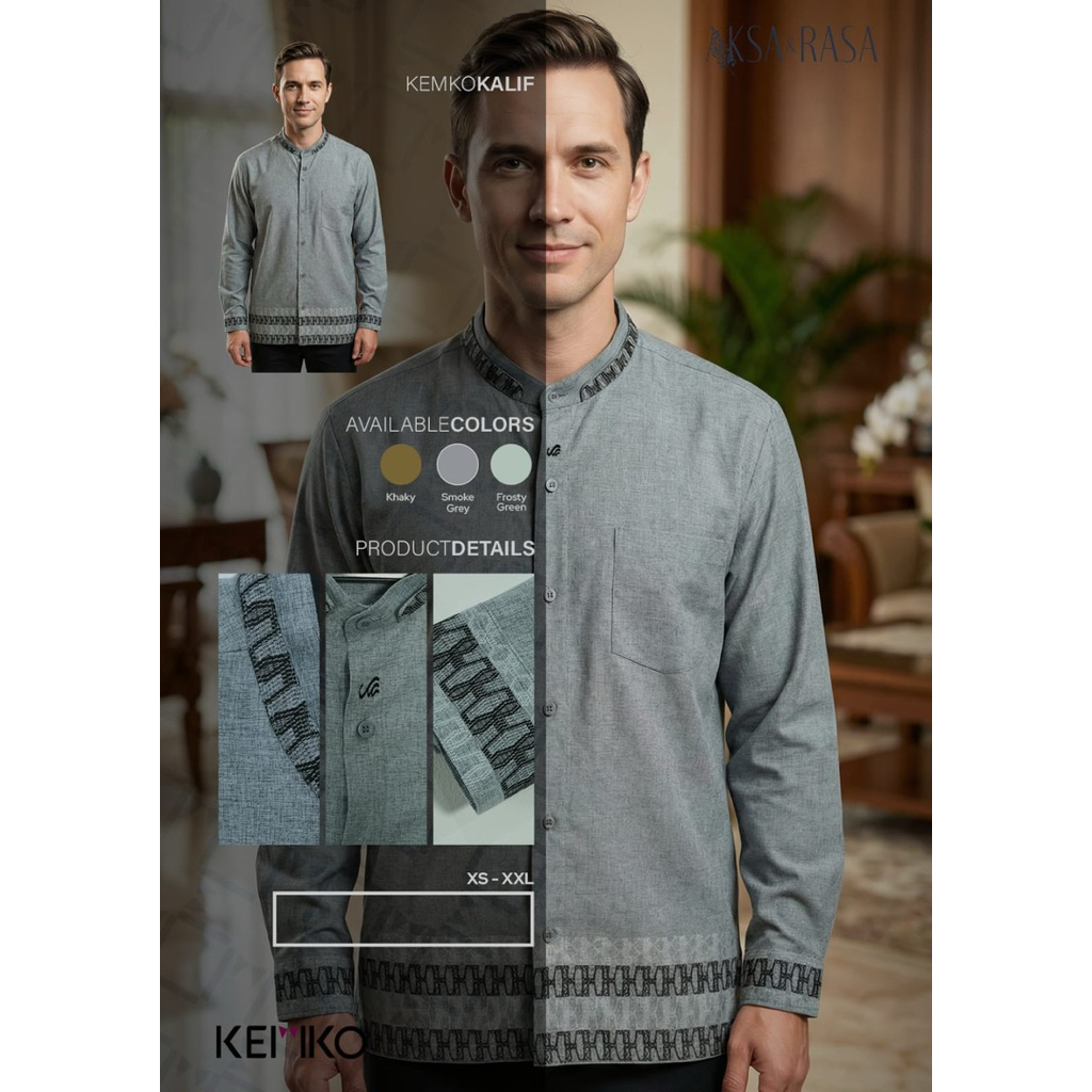 Rabbani - baju koko pria KEMKO KALIF MST