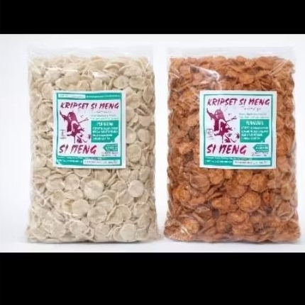 iteng pedas dan ori 500gr kripset iteng