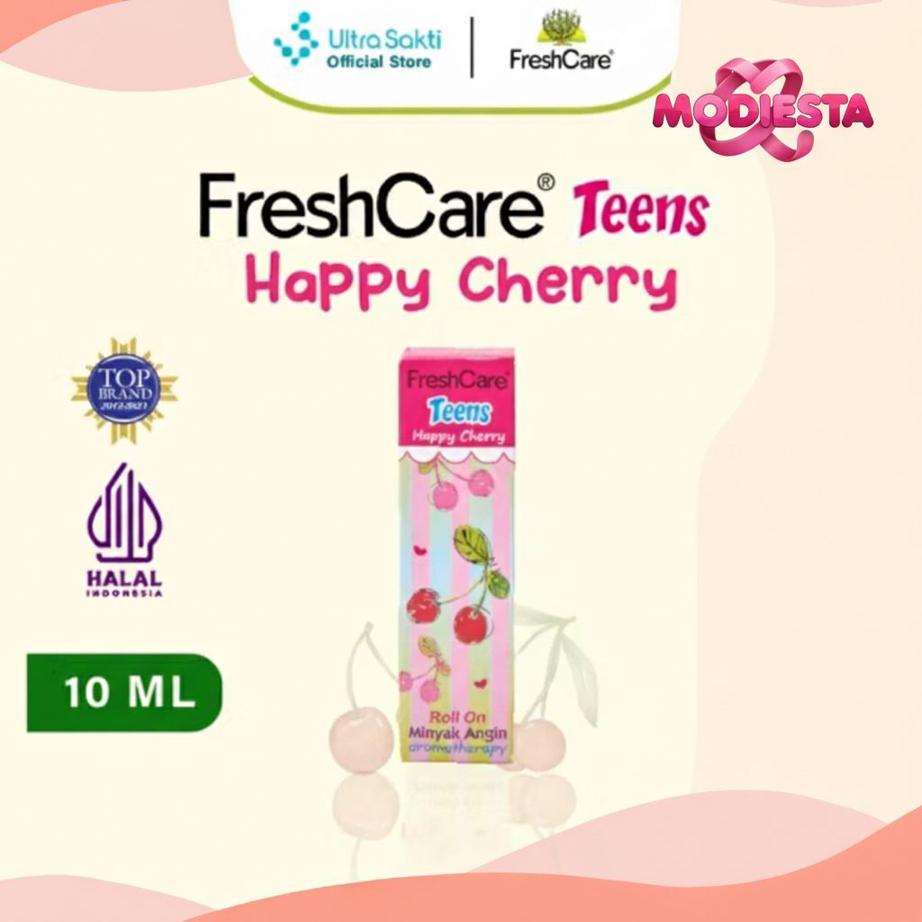 FreshCare Teens Happy Cherry 10ml - Aroma Ringan untuk Remaja & Anak