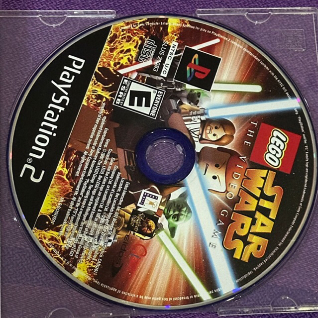 kaset ps2 ori us lego starwars video game