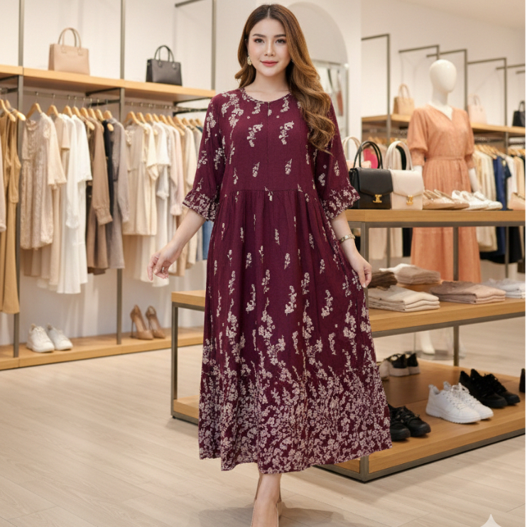Daster Wanita Nayla Collection Home Dress