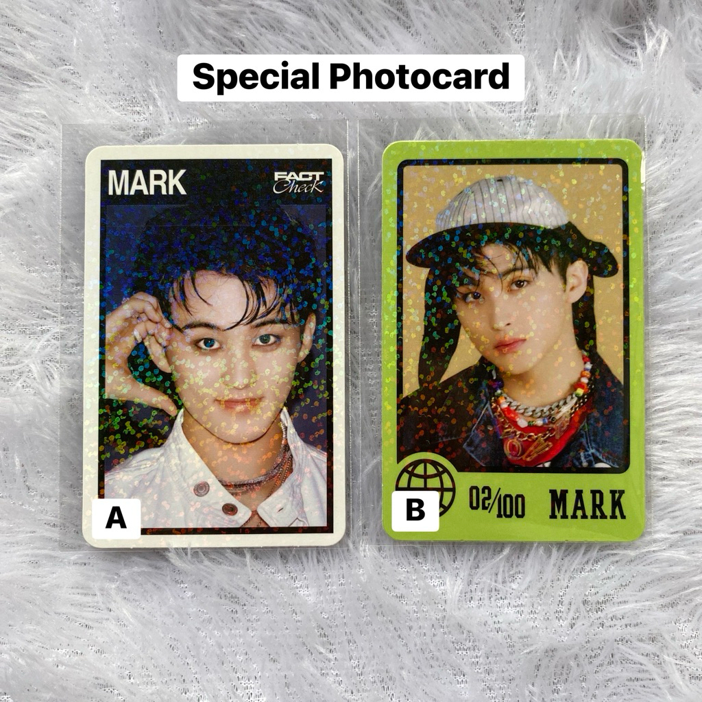 [READY] Official special photocard mark fack check rare nct dream nct 127