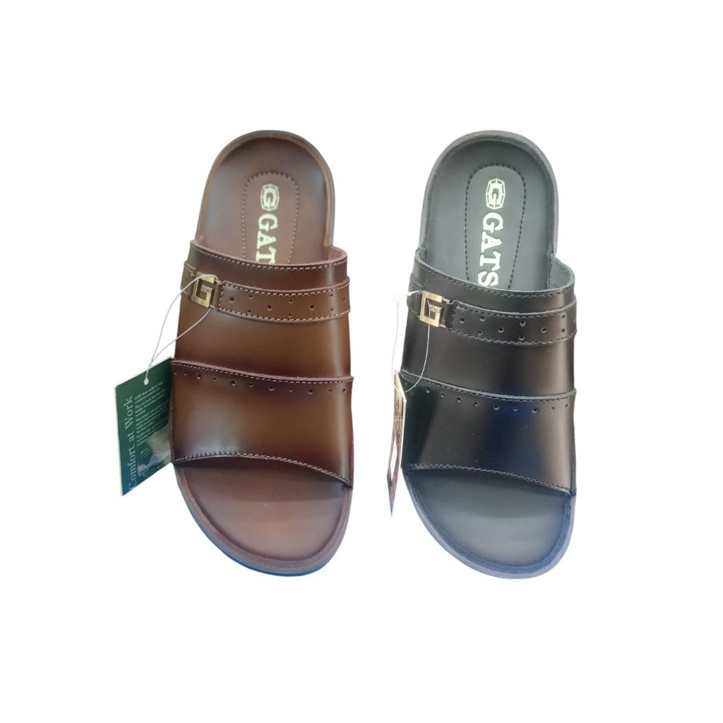 SANDAL KULIT PRIA GATS MODEL TERBARU GATS