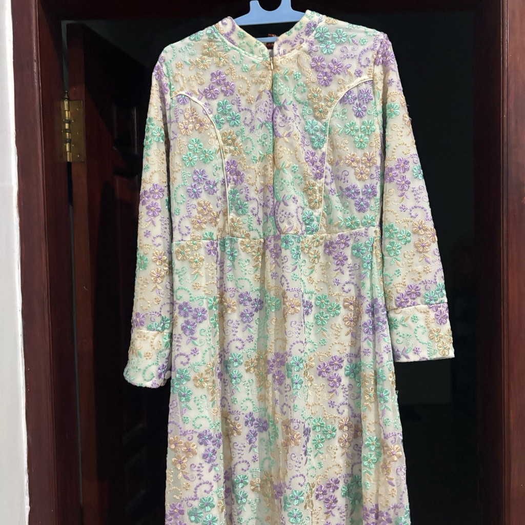 [PRELOVED] GAMIS DRESS PANJANG BUNGA
