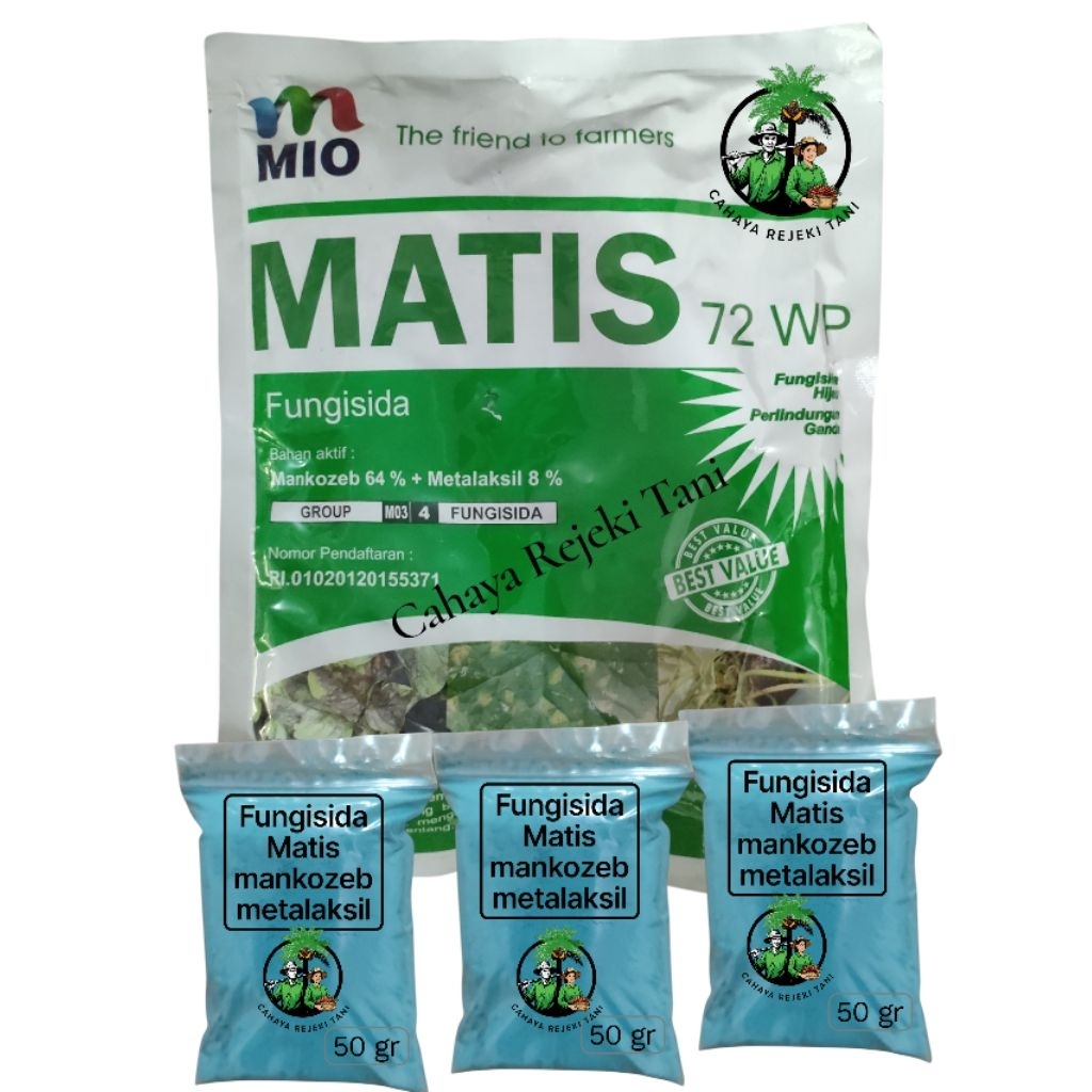 fungisida Matis mankozeb metalaksil repack 50gram