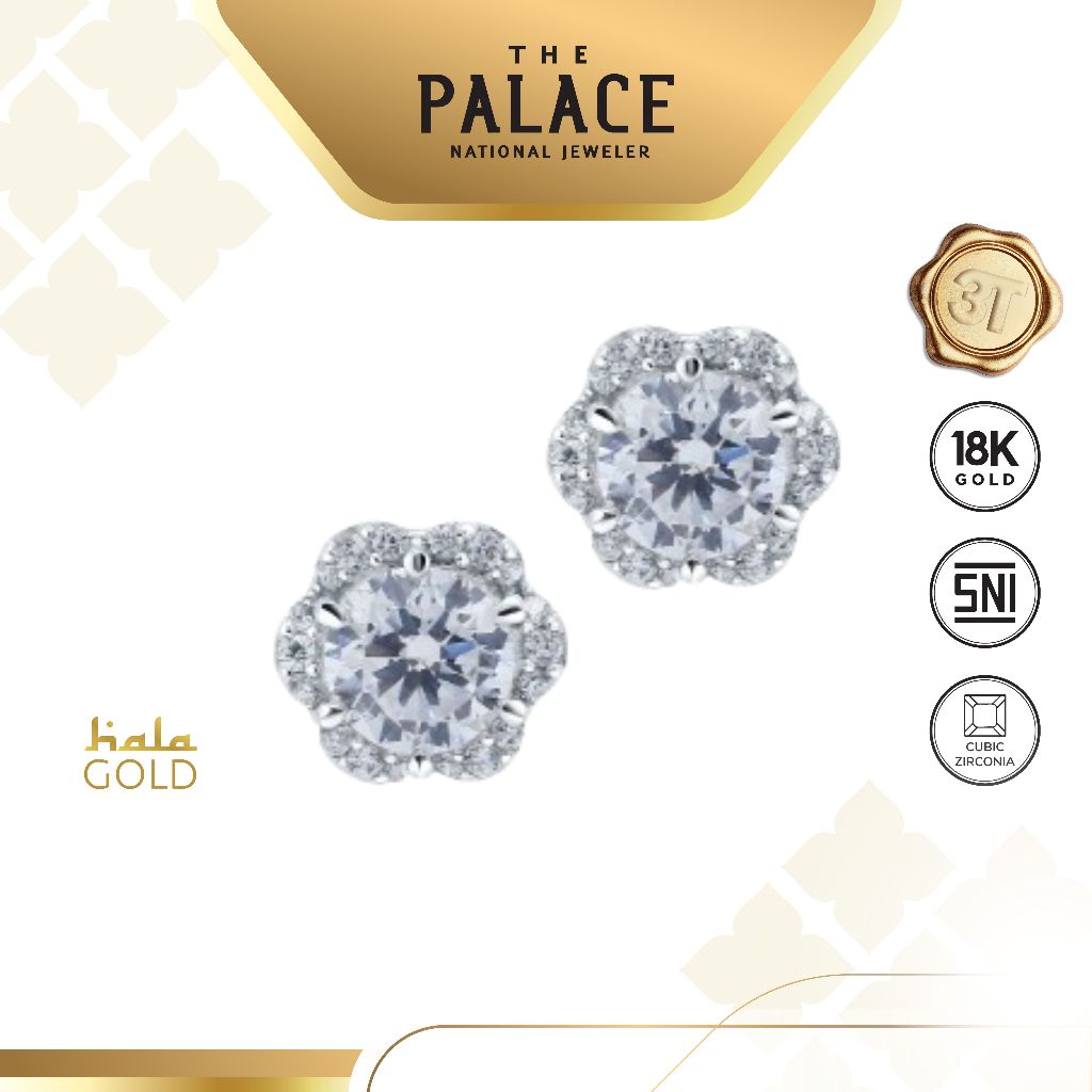 Hala Gold Langkah Collection Earring / Anting