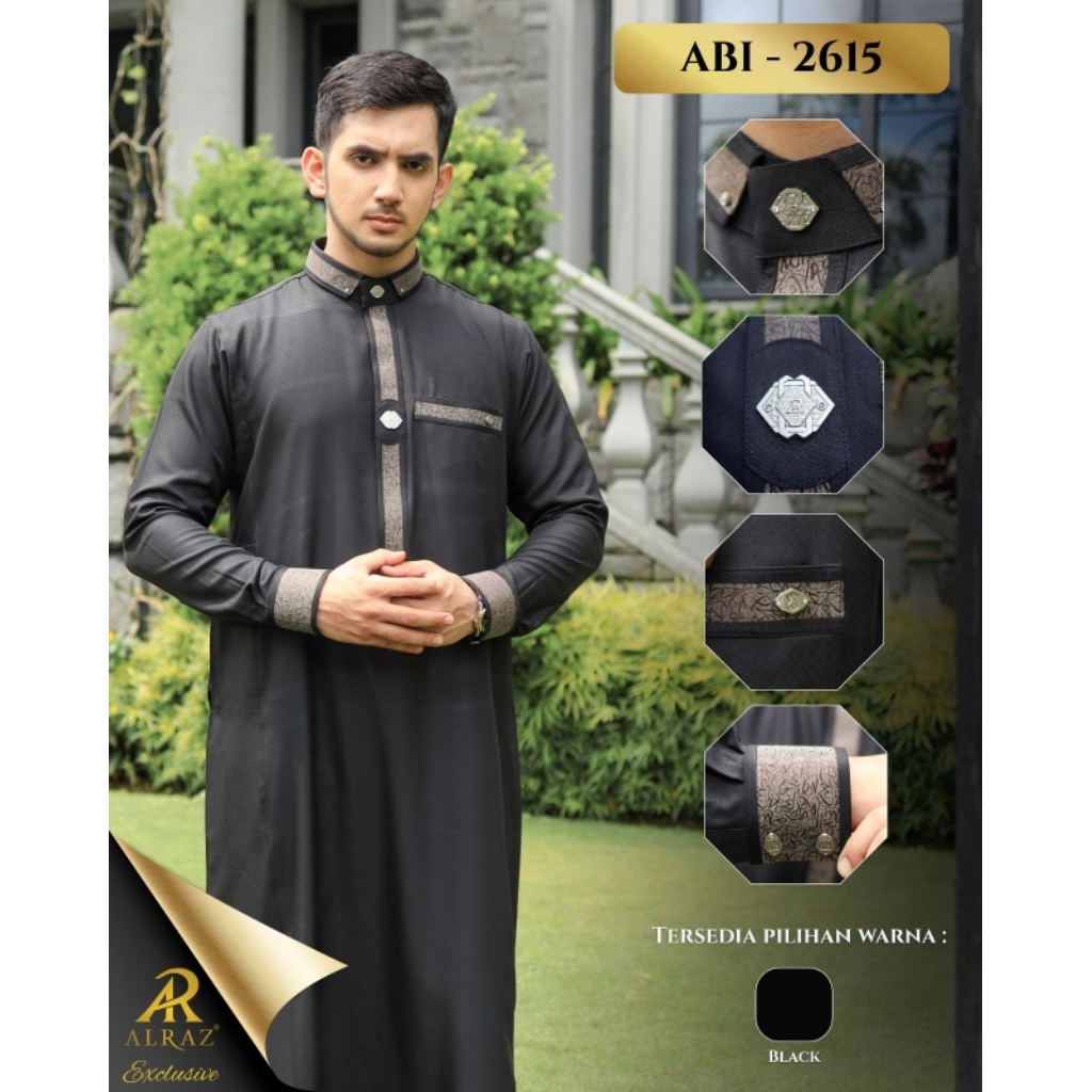 ALRAZ Thobe Exclusive Abi 2615 ( Free Box )