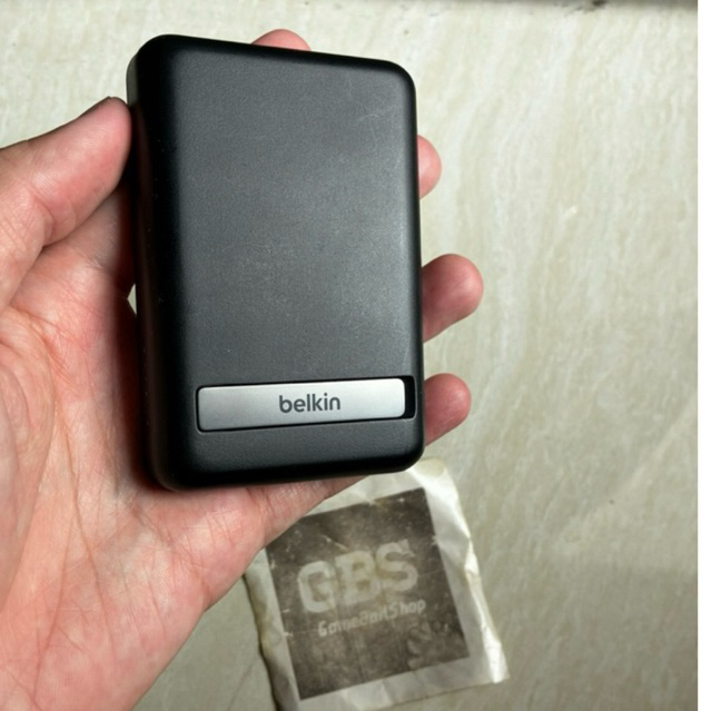 Belkin Powerbank BPD004 iPhone Magsafe Power Bank 5k + Stand 5000mAh