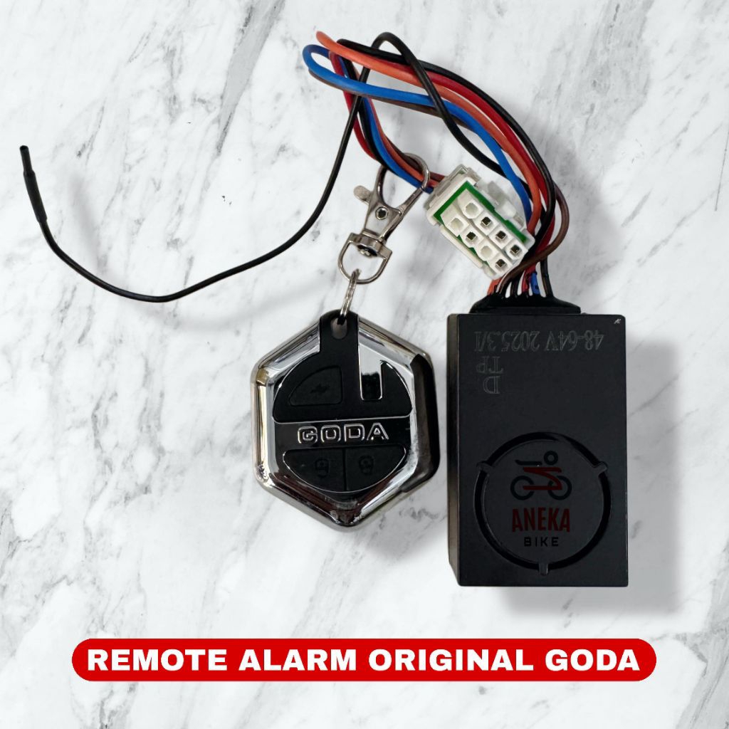 REMOTE ALARM SEPEDA LISTRIK ORIGINAL GODA COCOK UNTUK GD140DL GD140A GD111 GD122 GD146A GD150A GD110