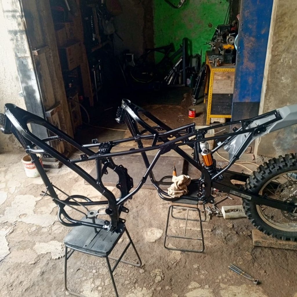 Frame/rangka Rep KLX 140