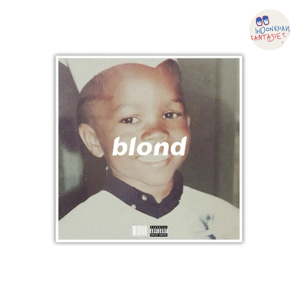 Stiker Frank Ocean Blonde Kids
