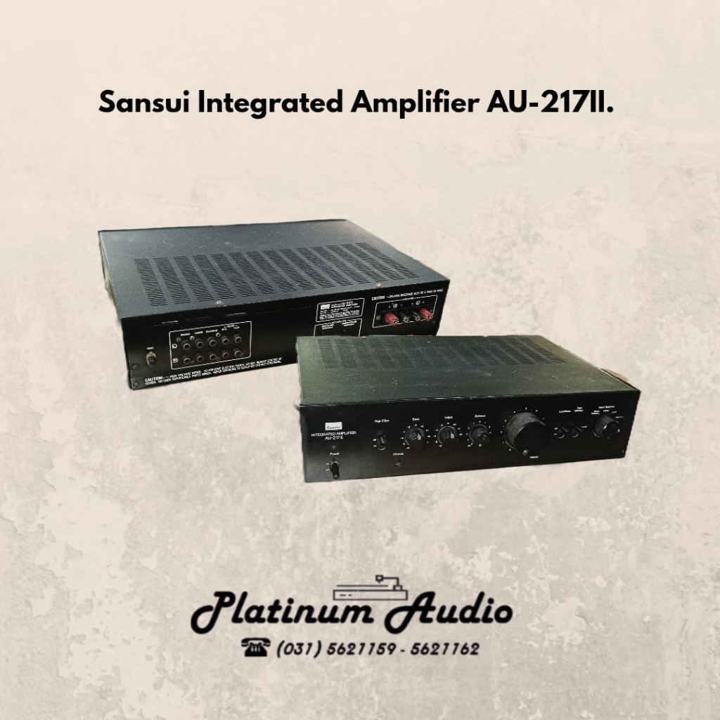 Sansui Integrated Amplifier AU-217II