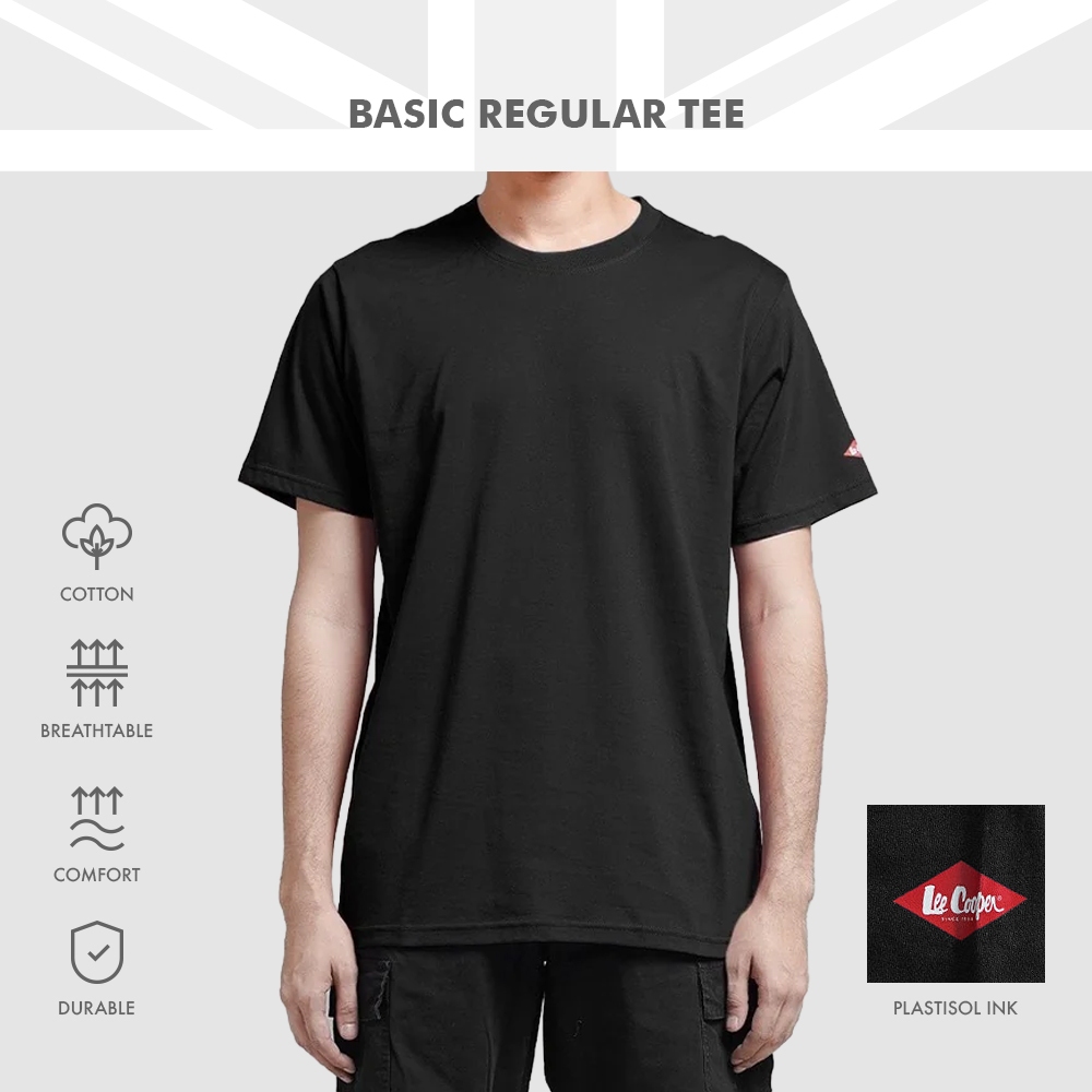 Lee Cooper T-shirt Basic Regular Tee Black