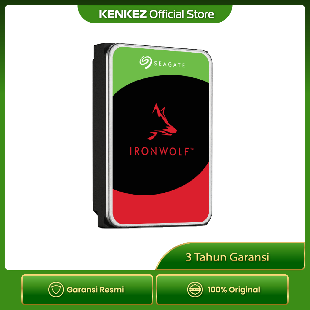 Seagate Ironwolf Hardisk Internal NAS 4TB SATA