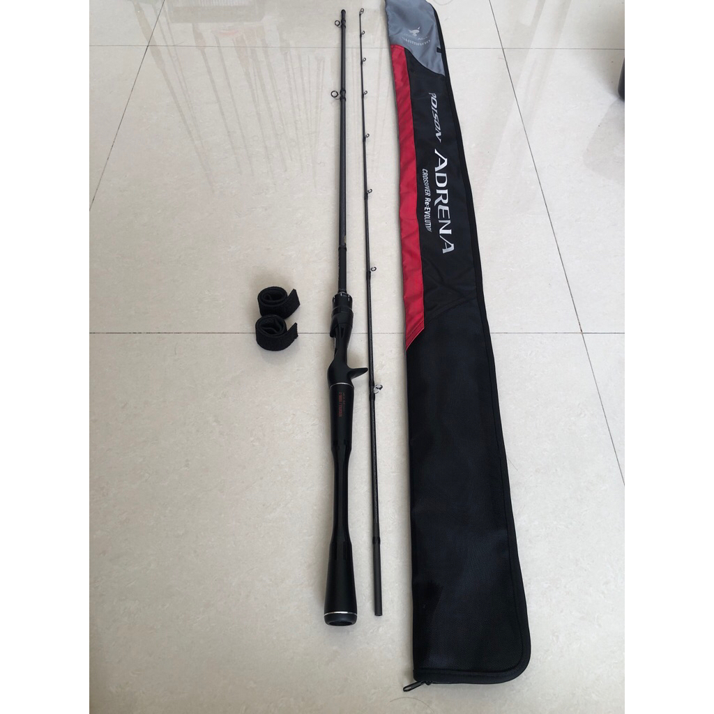 joran bc shimano 18 poison adrena 14lb bekas