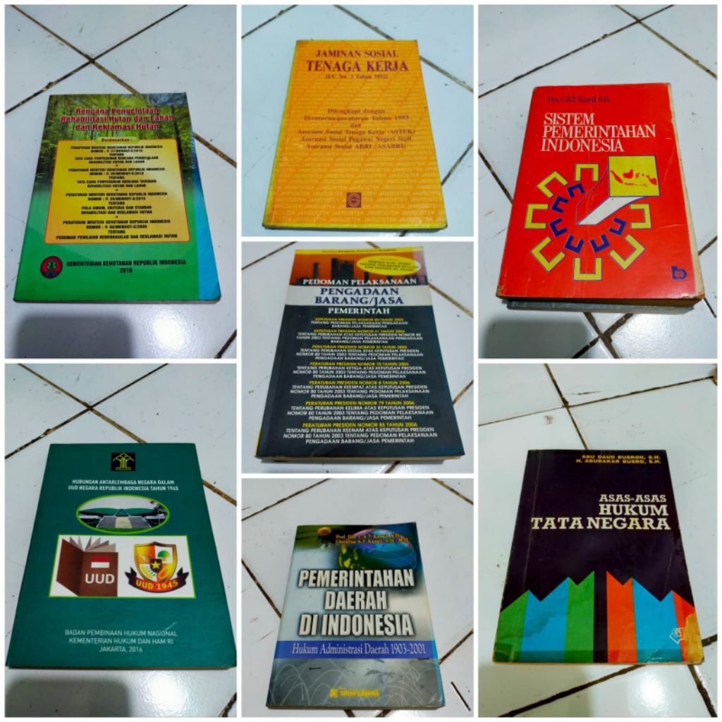 ORI PEDOMAN PELAKSANAAN PENGADAAN BARANG JASA PEMERINTAH / Rencana pengelolaan rehabilitasi hutan da