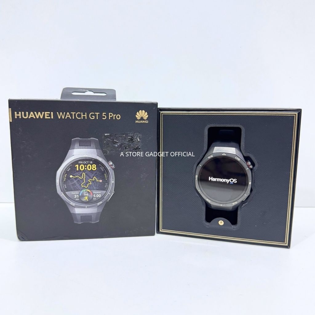 HUAWEI WATCH GT 5 PRO 46mm SECOND FULLSET ORIGINAL