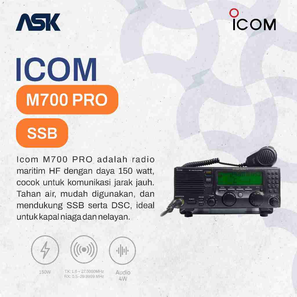 SSB M700 PRO ICOM/IC M 700 PRO