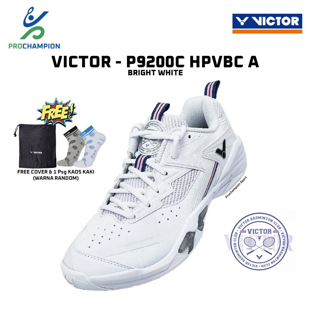 Sepatu Badminton VICTOR P9200C HPVBC A Bright White